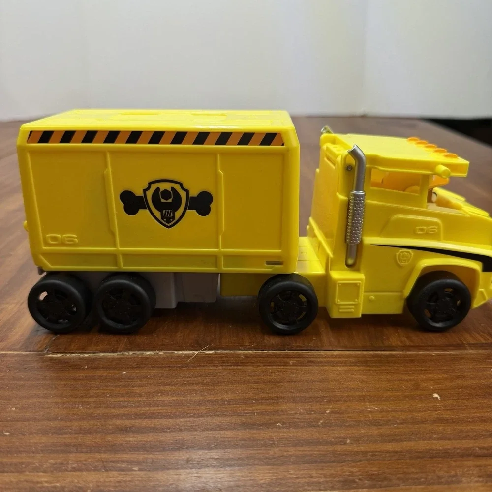 Paw Patrol Big Truck Pups Rubble X-Treme Transforming Truck Lights Sounds Work